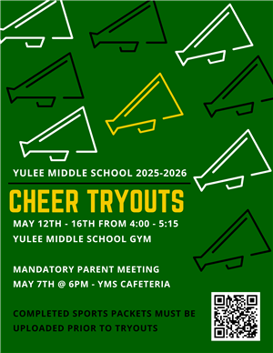 25-26 Cheer Tryouts